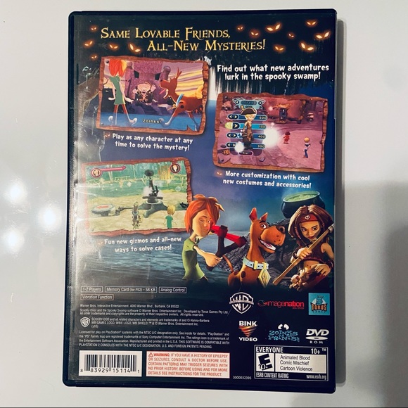 2/$15 🔥 PlayStation 2 Scooby Doo and the Spooky Swamp - Picture 3 of 5